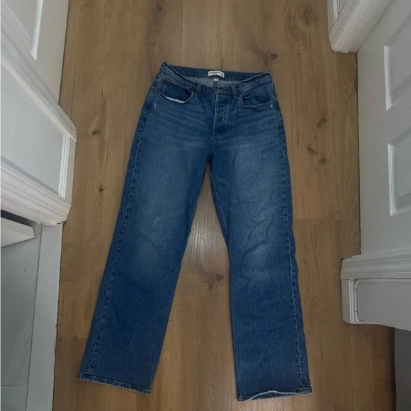 abercrombie & fitch 90s low rise baggy jeans - Picture 4 of 6